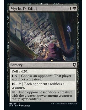 Magic: The Gathering Myrkul's Edict (135) Near Mint