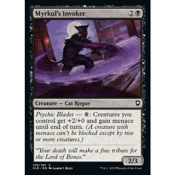 Magic: The Gathering Myrkul's Invoker (136) Near Mint