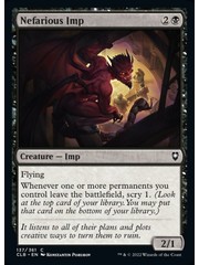 Magic: The Gathering Nefarious Imp (137) Near Mint Foil