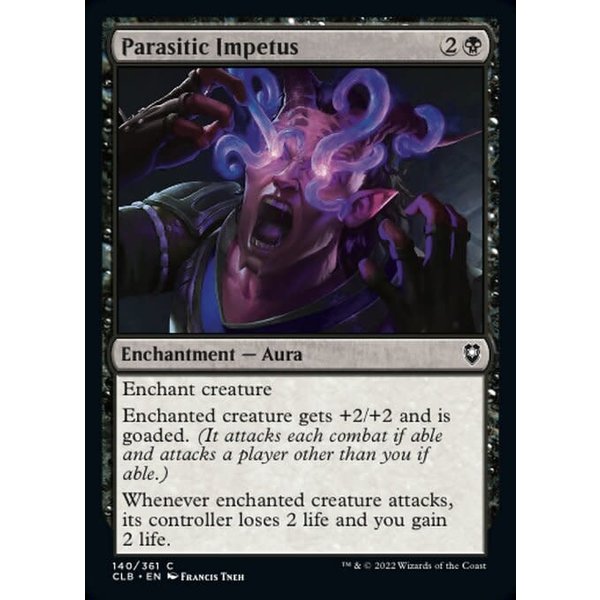 Magic: The Gathering Parasitic Impetus (140) Near Mint