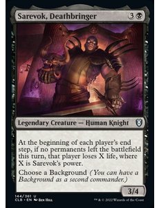 Magic: The Gathering Sarevok, Deathbringer (144) Near Mint Foil