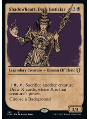 Magic: The Gathering Shadowheart, Dark Justiciar (Showcase) (392) Near Mint