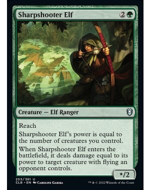 Magic: The Gathering Sharpshooter Elf (253) Near Mint