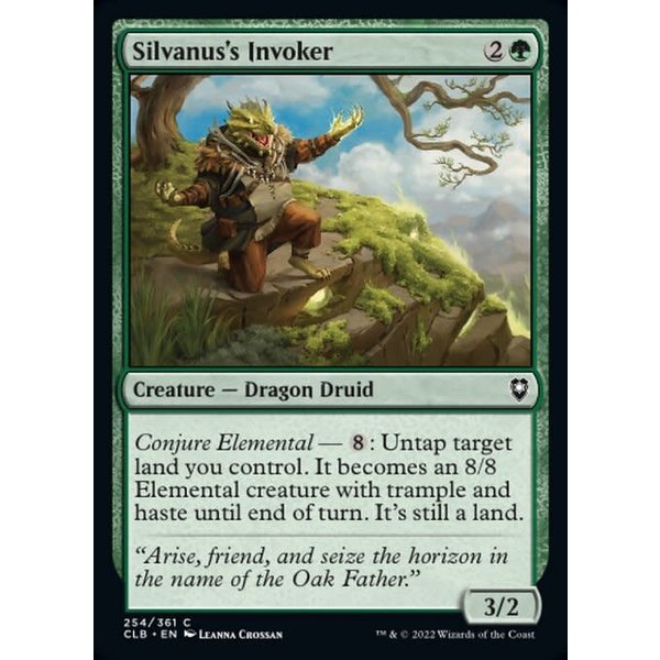 Magic: The Gathering Silvanus's Invoker (254) Near Mint