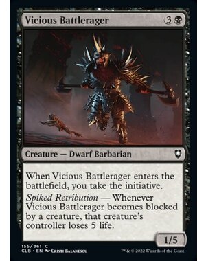 Magic: The Gathering Vicious Battlerager (155) Near Mint