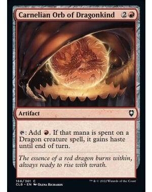 Magic: The Gathering Carnelian Orb of Dragonkind (166) Near Mint