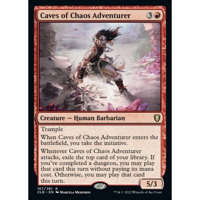 Magic: The Gathering Caves of Chaos Adventurer (167) Near Mint