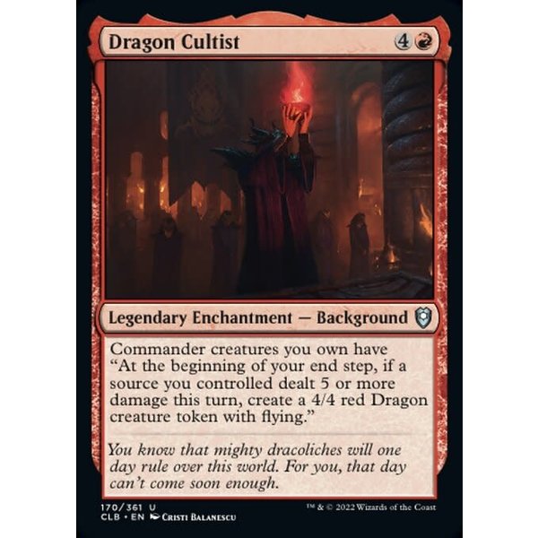 Magic: The Gathering Dragon Cultist (170) Near Mint