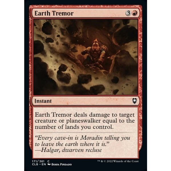 Magic: The Gathering Earth Tremor (171) Near Mint