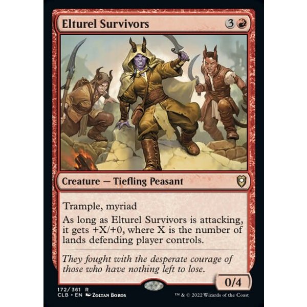 Magic: The Gathering Elturel Survivors (172) Near Mint Foil