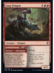 Magic: The Gathering Fang Dragon (173) Near Mint