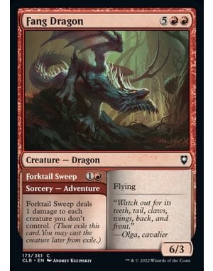 Magic: The Gathering Fang Dragon (173) Near Mint Foil