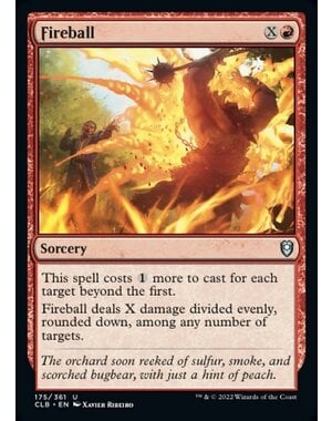 Magic: The Gathering Fireball (175) Near Mint Foil