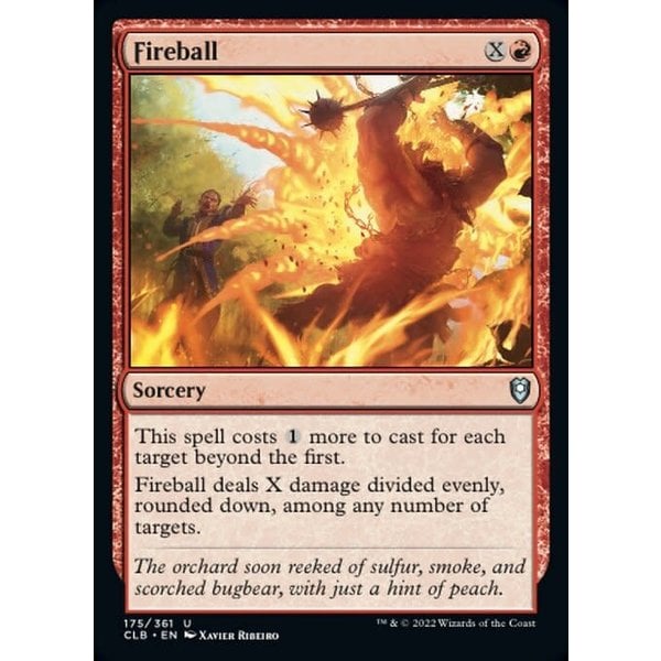 Magic: The Gathering Fireball (175) Near Mint Foil