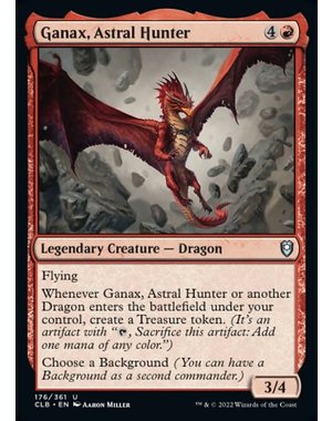 Magic: The Gathering Ganax, Astral Hunter (176) Near Mint