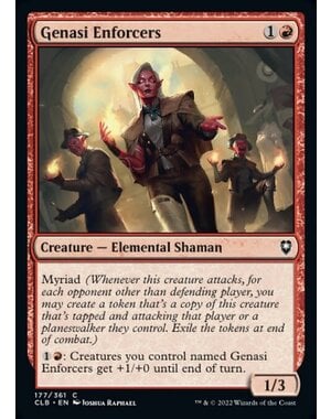 Magic: The Gathering Genasi Enforcers (177) Near Mint