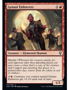 Magic: The Gathering Genasi Enforcers (177) Near Mint Foil