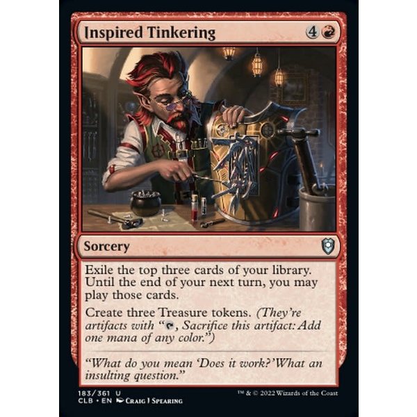 Magic: The Gathering Inspired Tinkering (183) Near Mint