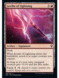 Magic: The Gathering Javelin of Lightning (185) Near Mint
