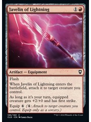 Magic: The Gathering Javelin of Lightning (185) Near Mint Foil