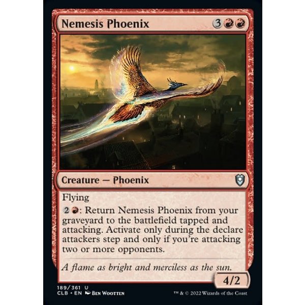 Magic: The Gathering Nemesis Phoenix (189) Near Mint Foil