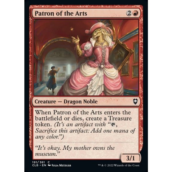 Magic: The Gathering Patron of the Arts (191) Near Mint