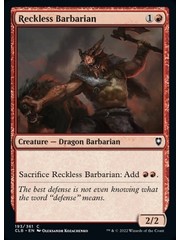 Magic: The Gathering Reckless Barbarian (193) Near Mint