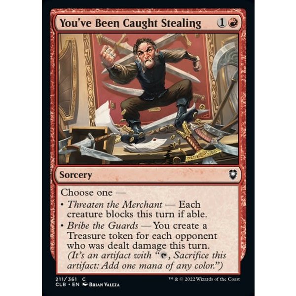 Magic: The Gathering You've Been Caught Stealing (211) Near Mint