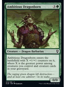 Magic: The Gathering Ambitious Dragonborn (213) Near Mint
