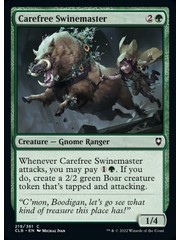Magic: The Gathering Carefree Swinemaster (219) Near Mint Foil