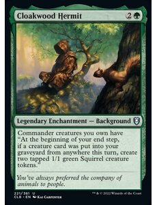 Magic: The Gathering Cloakwood Hermit (221) Near Mint Foil