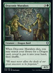 Magic: The Gathering Draconic Muralists (224) Near Mint
