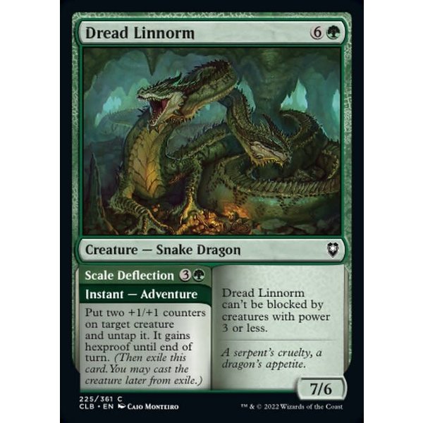 Magic: The Gathering Dread Linnorm (225) Near Mint