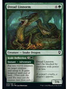 Magic: The Gathering Dread Linnorm (225) Near Mint Foil