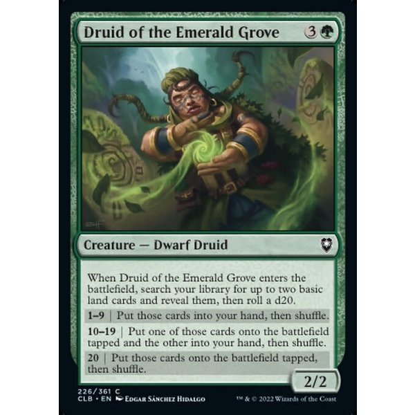 Magic: The Gathering Druid of the Emerald Grove (226) Near Mint