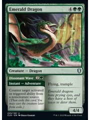 Magic: The Gathering Emerald Dragon (229) Near Mint