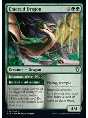 Magic: The Gathering Emerald Dragon (229) Near Mint Foil