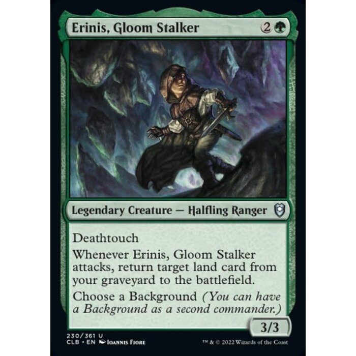 Magic: The Gathering Erinis, Gloom Stalker (230) Near Mint Foil
