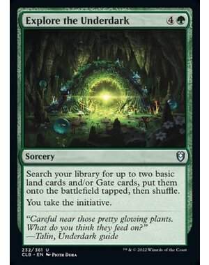 Magic: The Gathering Explore the Underdark (232) Near Mint Foil