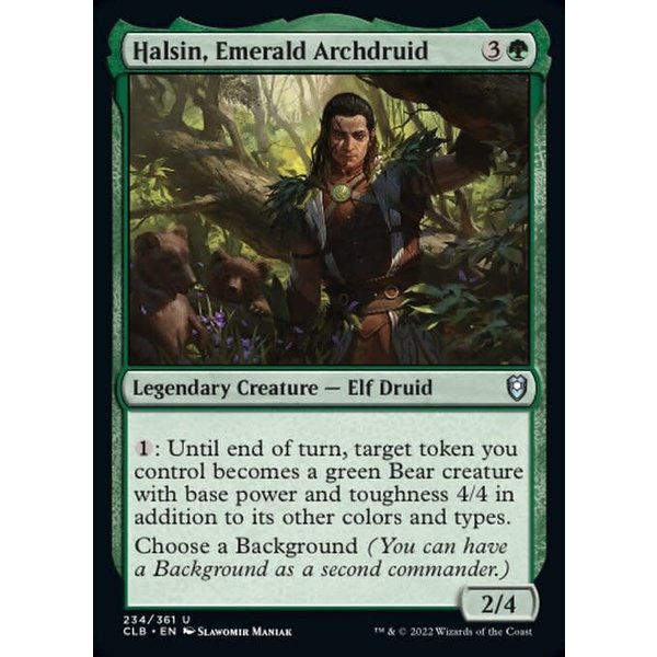 Magic: The Gathering Halsin, Emerald Archdruid (234) Near Mint