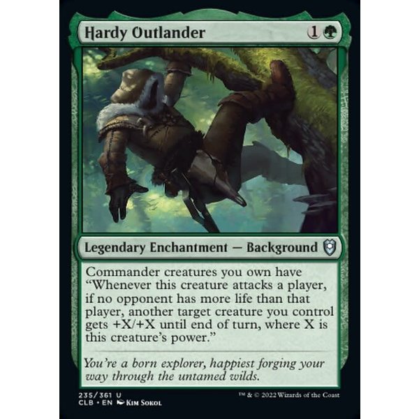 Magic: The Gathering Hardy Outlander (235) Near Mint