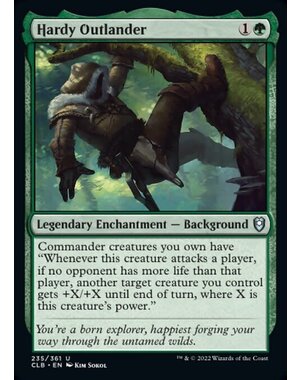 Magic: The Gathering Hardy Outlander (235) Near Mint Foil