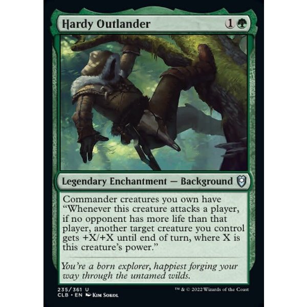 Magic: The Gathering Hardy Outlander (235) Near Mint Foil