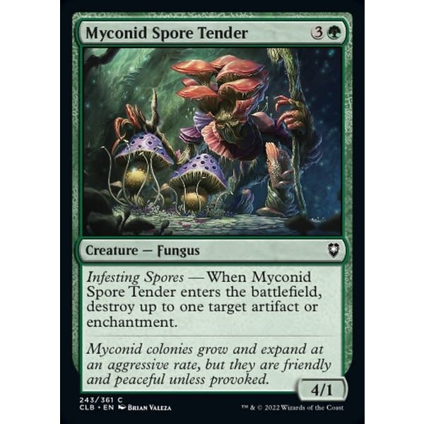 Magic: The Gathering Myconid Spore Tender (243) Near Mint Foil
