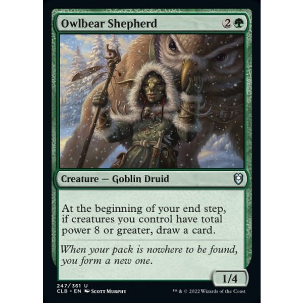 Magic: The Gathering Owlbear Shepherd (247) Near Mint
