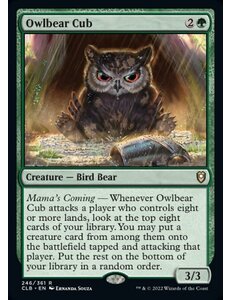 Magic: The Gathering Owlbear Cub (246) Near Mint