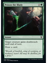 Magic: The Gathering Poison the Blade (248) Near Mint