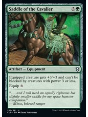 Magic: The Gathering Saddle of the Cavalier (251) Near Mint