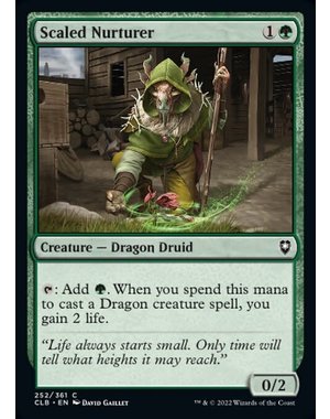 Magic: The Gathering Scaled Nurturer (252) Near Mint