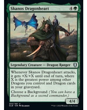 Magic: The Gathering Skanos Dragonheart (255) Near Mint